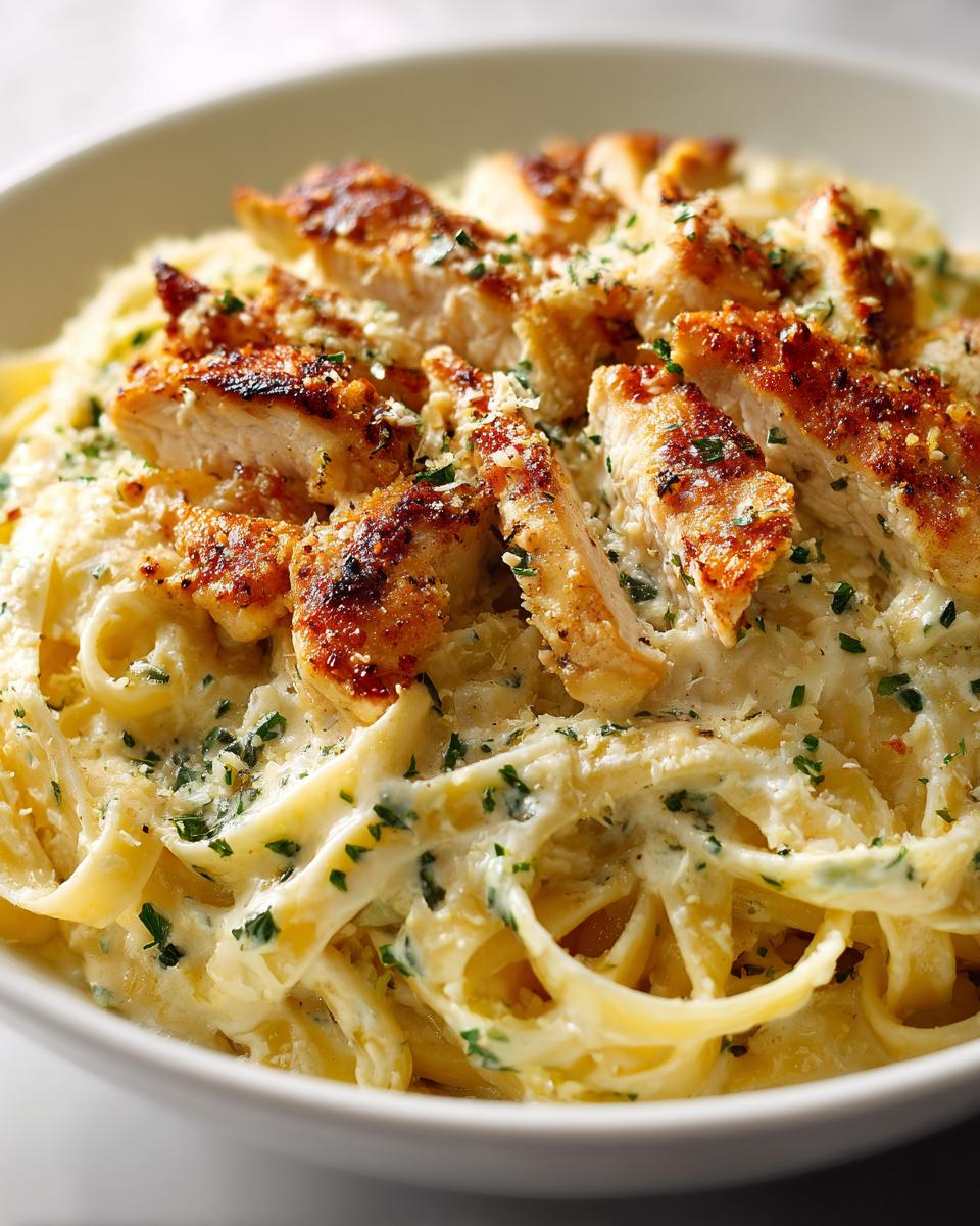 copycat olive garden chicken alfredo - detail 2