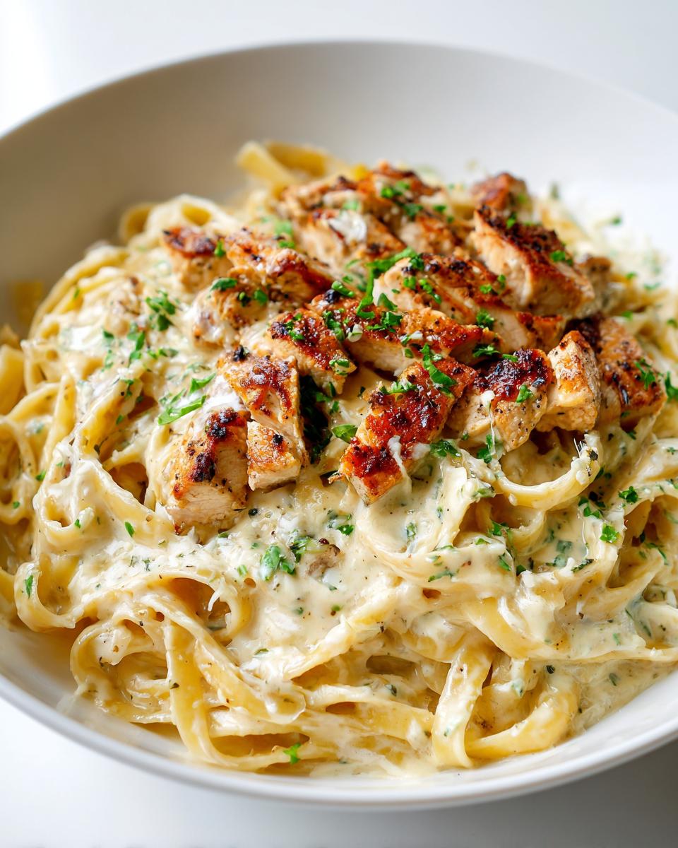 copycat olive garden chicken alfredo - detail 3