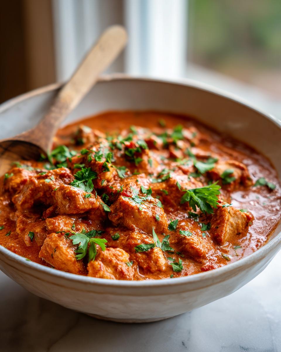 creamy chicken arrabbiata - detail 1