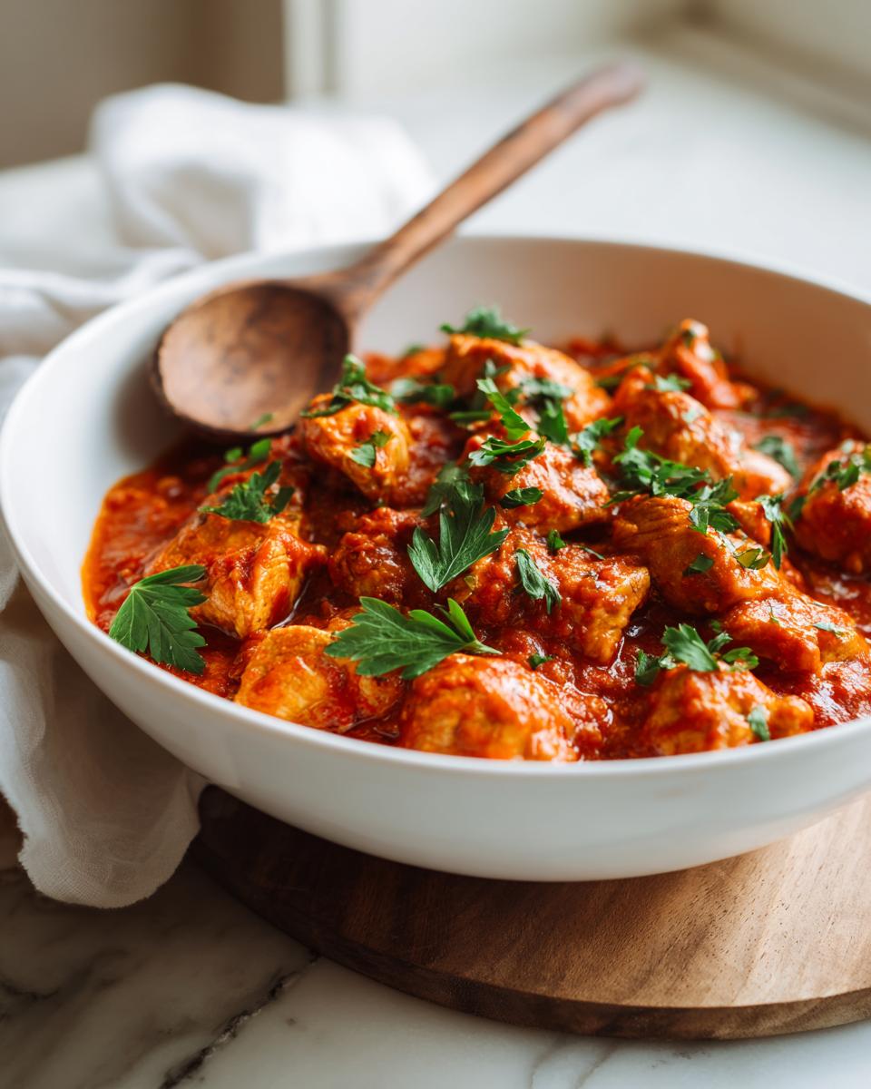 creamy chicken arrabbiata - detail 3