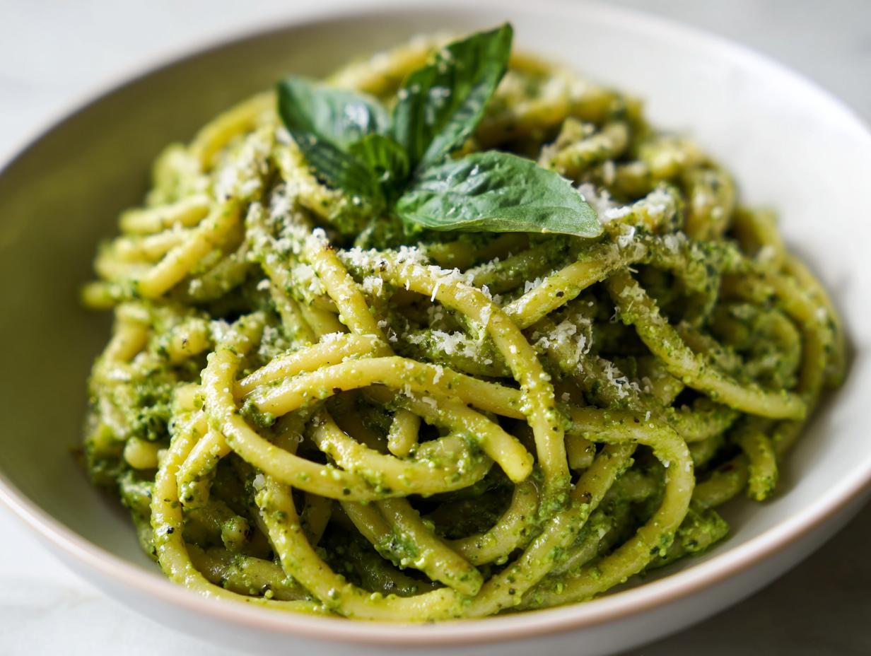 15-Minute Creamy Pesto Pasta: Insanely Delicious & Easy