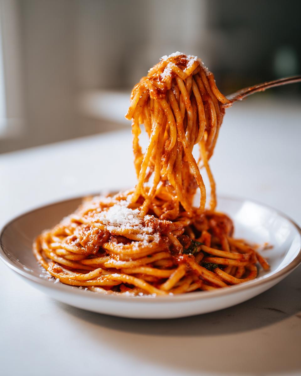creamy tomato pasta - detail 3