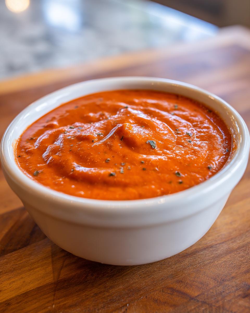 creamy tomato sauce with hidden veggies - detail 1