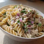 creamy tuna pasta salad