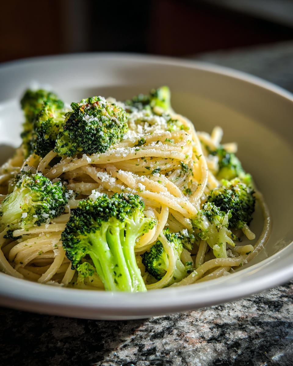 easy broccoli pasta - detail 1