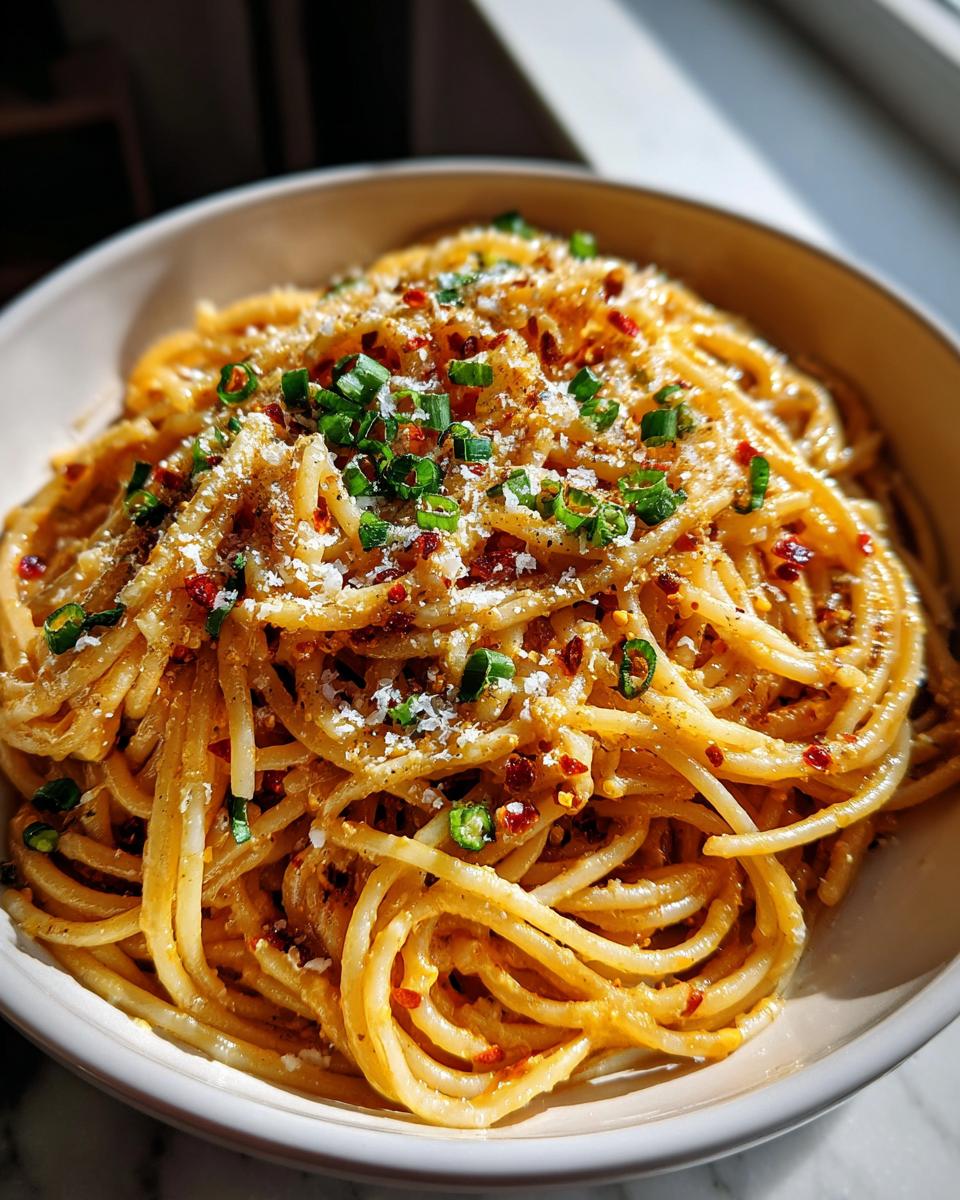 easy miso pasta - detail 2