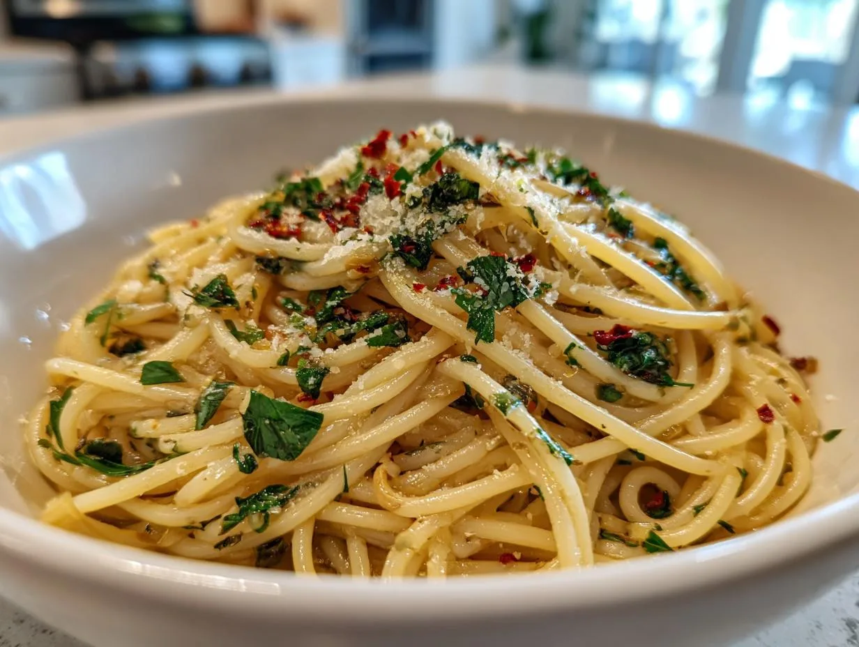 easy spaghetti aglio e olio