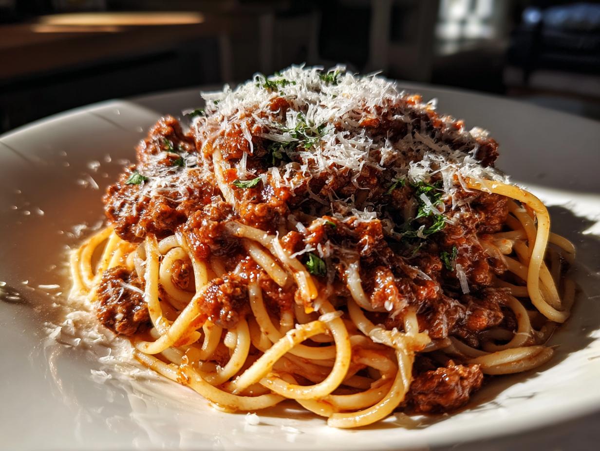 3-Ingredient Freezer Friendly Spaghetti Bolognese That Melts Hearts