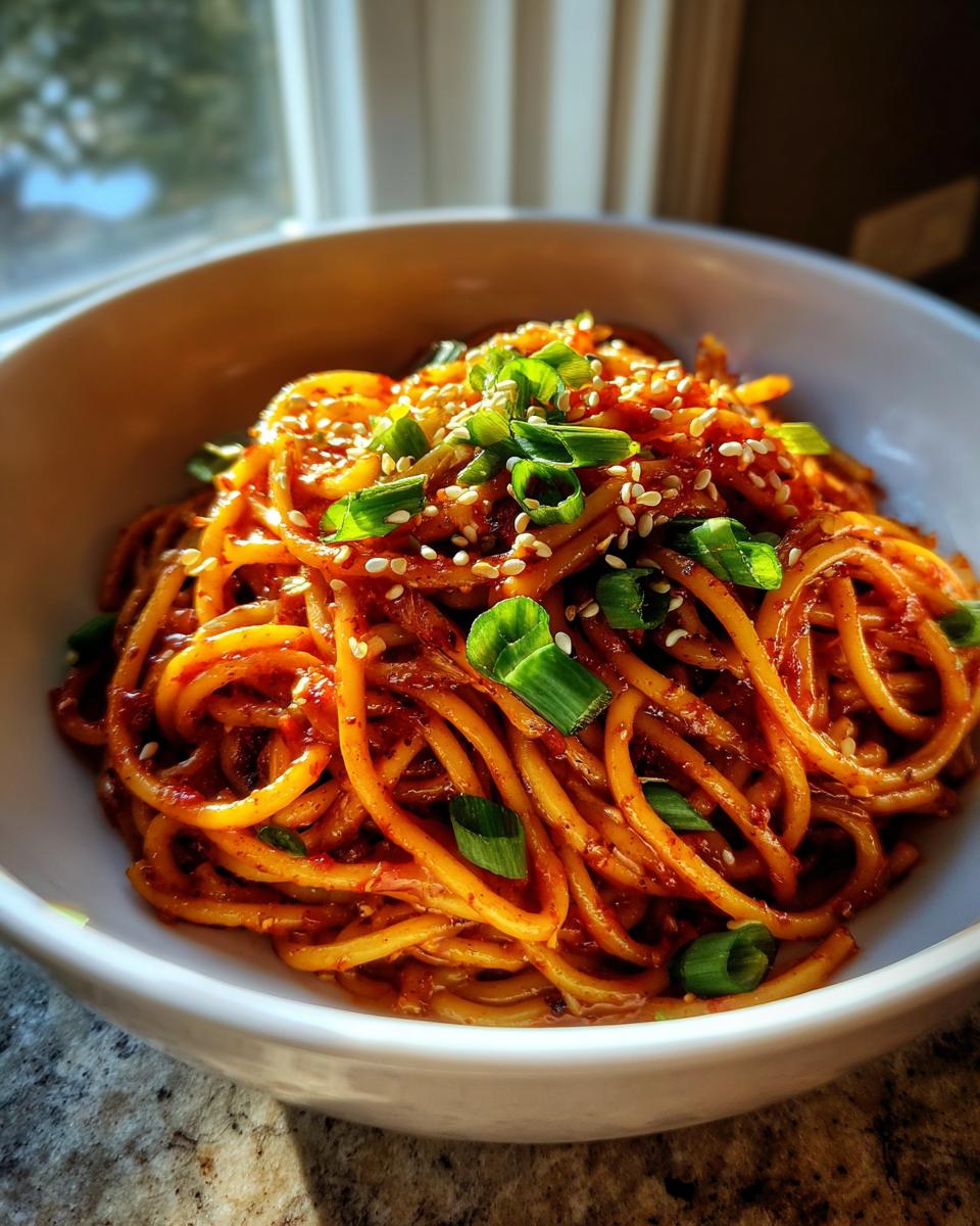 gochujang pasta - detail 2