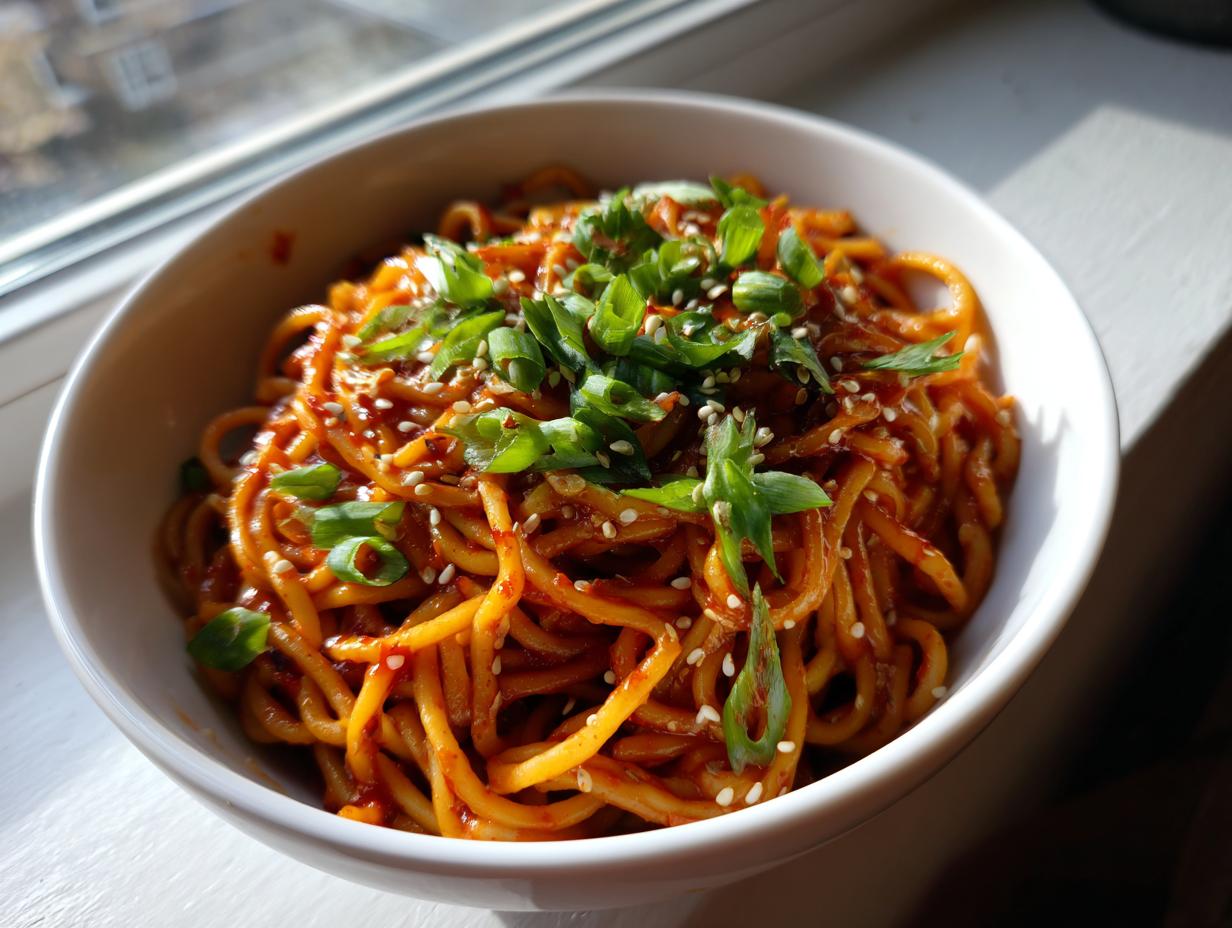 25-Minute Gochujang Pasta – Spicy Flavor Bomb You’ll Crave
