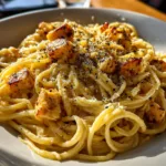 halloumi carbonara