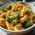 healthy broccoli mac and cheese