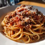 homemade spaghetti