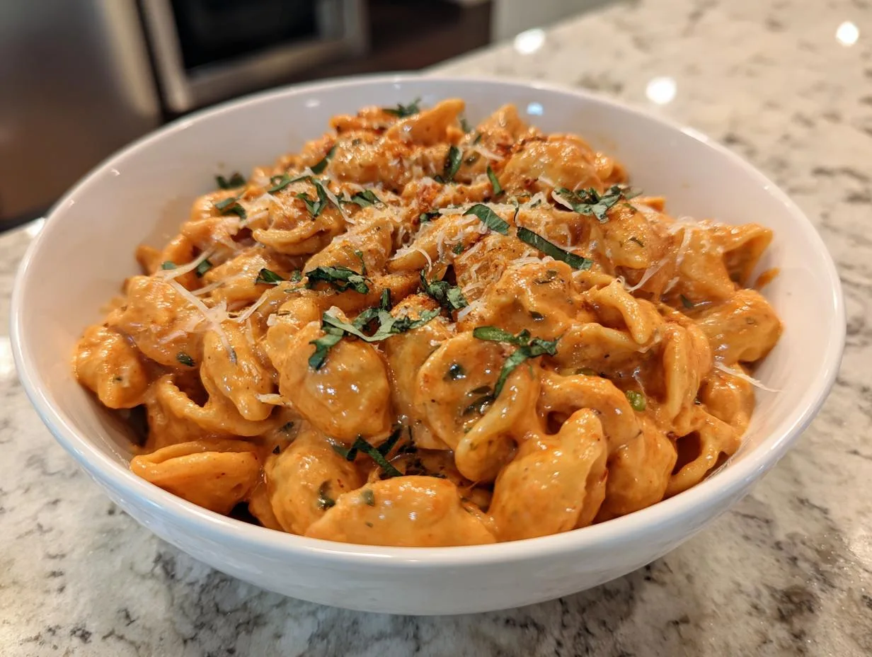 one pot creamy tomato pasta