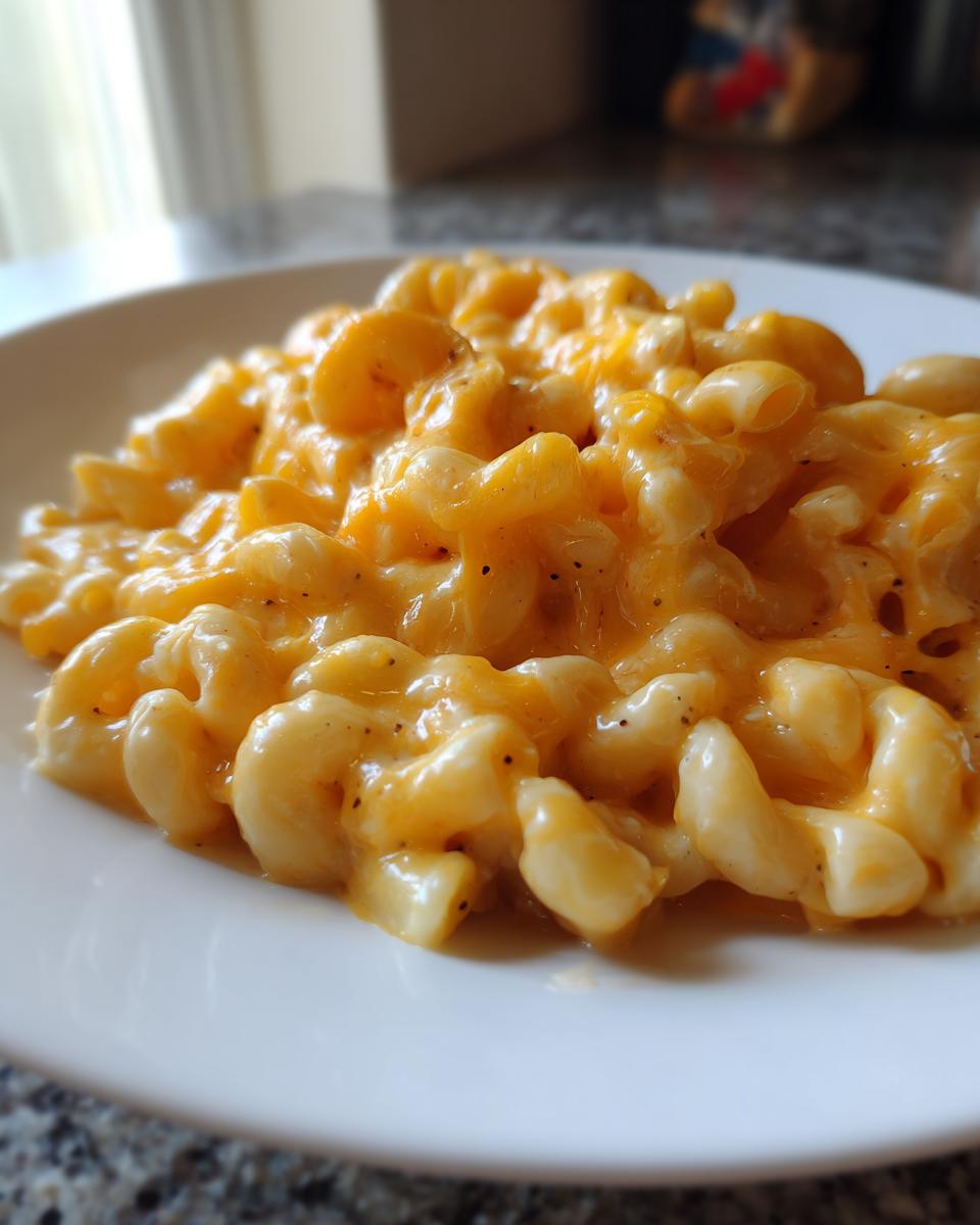 one pot mac and cheese - detail 1