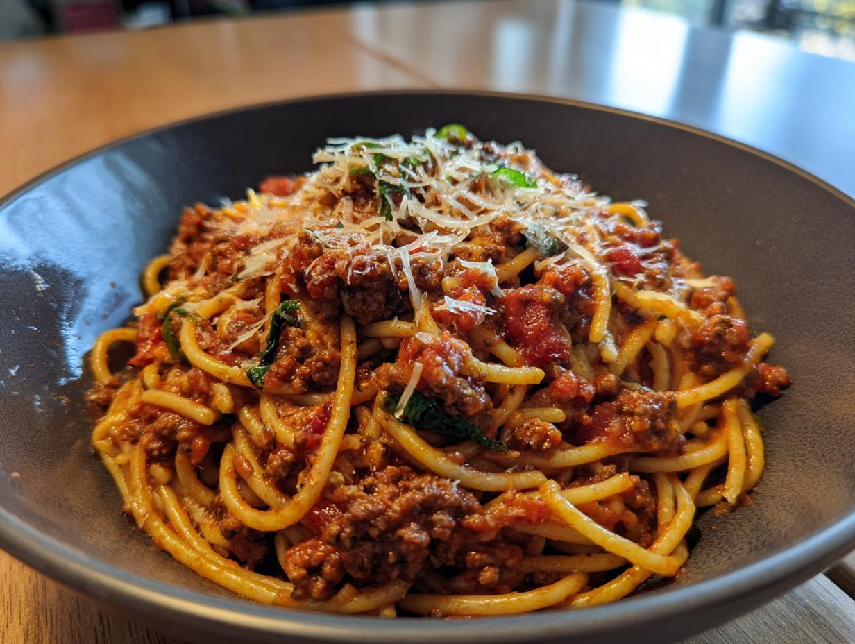 30-Minute One Pot Pasta Bolognese – A Savory Weeknight Lifesaver