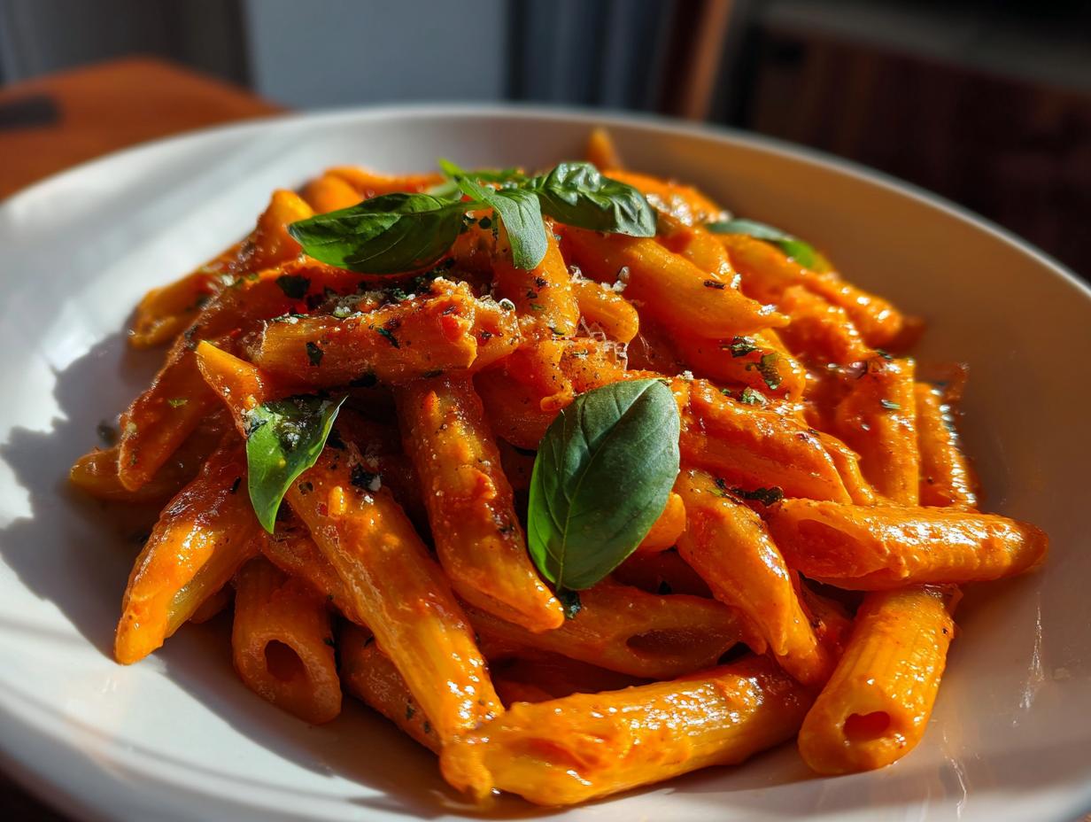 Irresistible Roasted Red Pepper Pasta in Just 30 Minutes