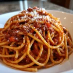 secret ingredient spaghetti bolognese