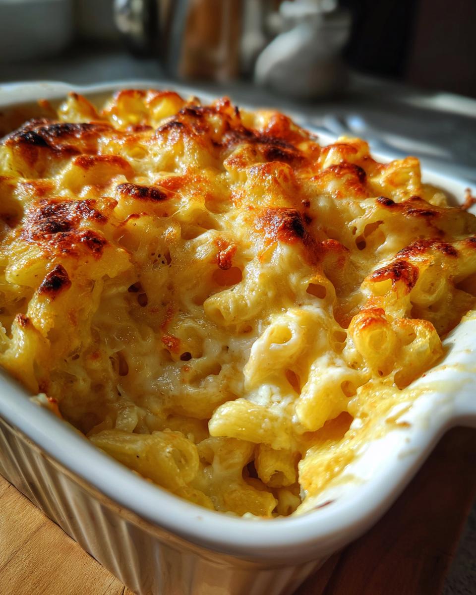 soul food mac and cheese - detail 2