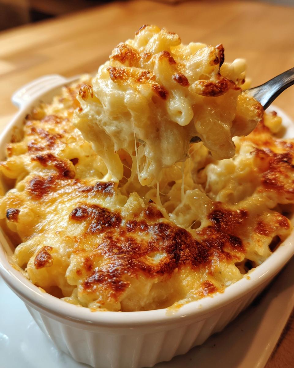 soul food mac and cheese - detail 3