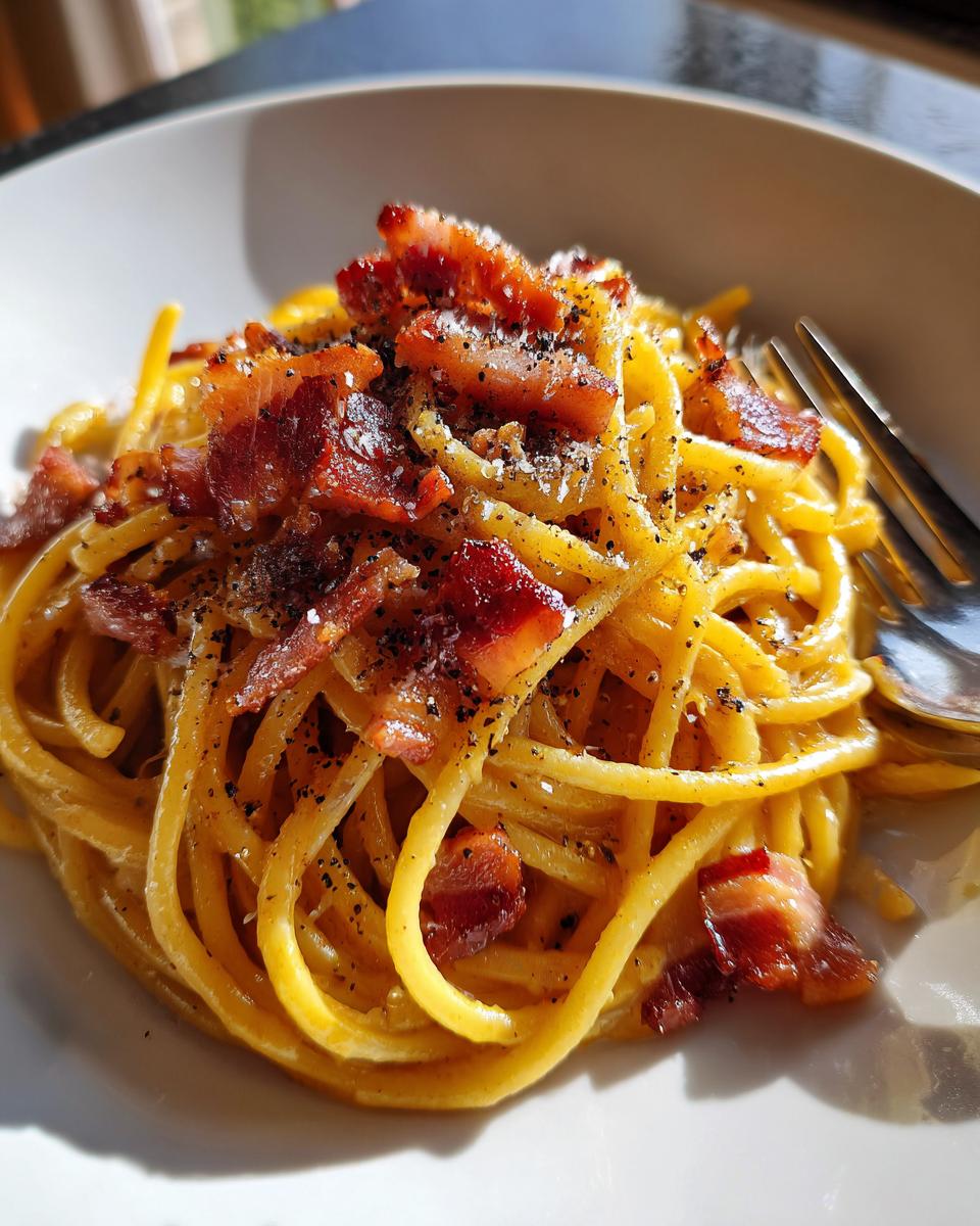 spaghetti alla gricia - detail 3