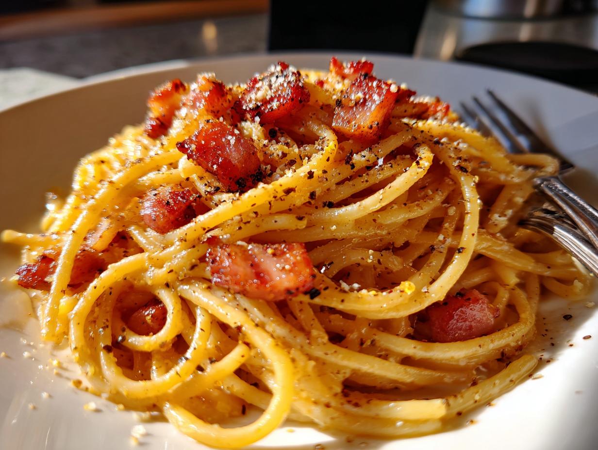 spaghetti alla gricia - detail 4