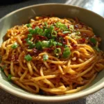 spicy garlic chilli noodles