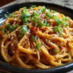spicy peanut noodles