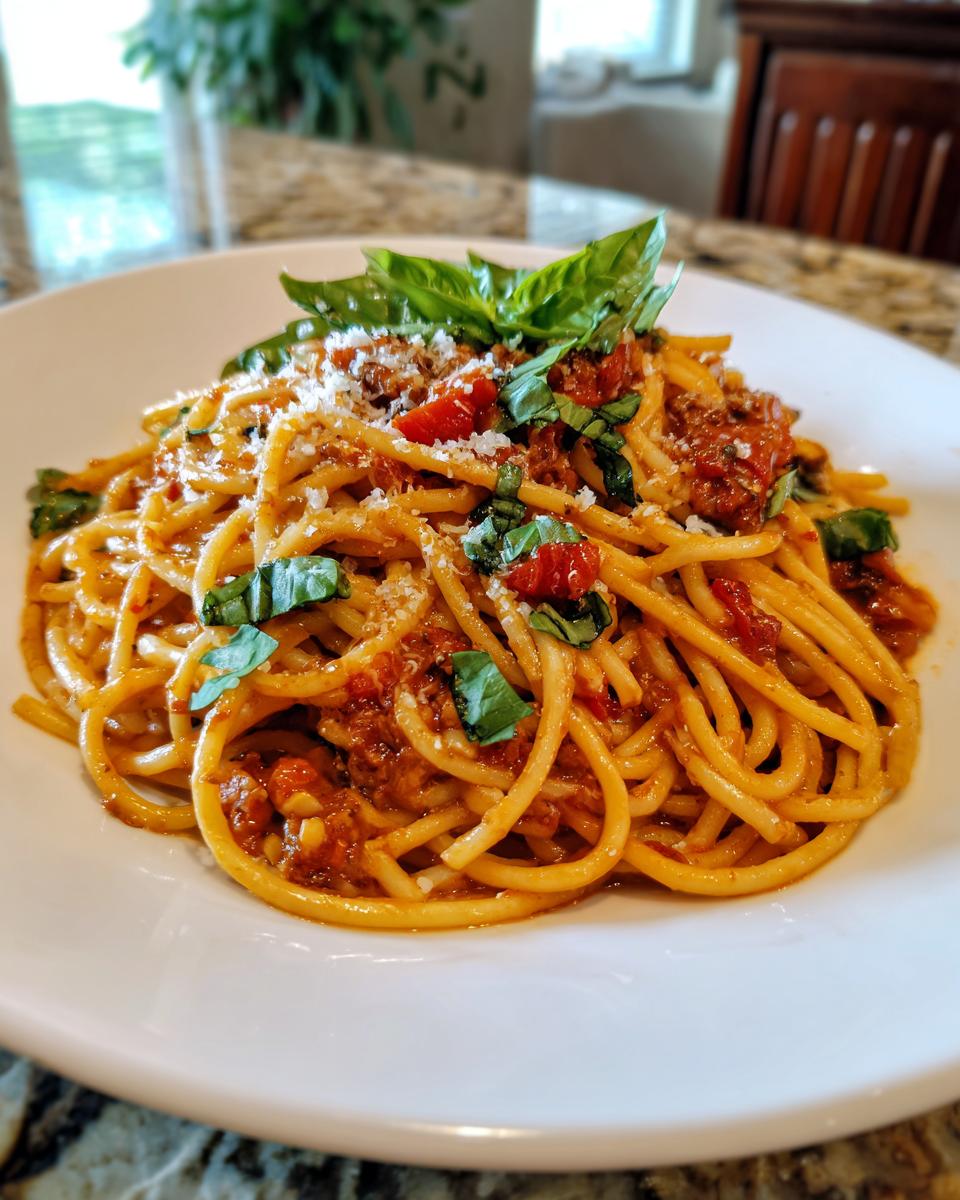 spicy spaghetti - detail 1