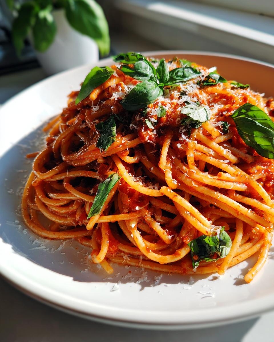 spicy spaghetti - detail 2
