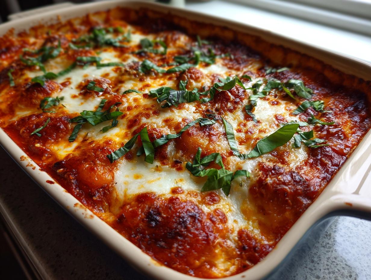 35-Minute Tomato Gnocchi Bake – Cheesy Comfort Perfection