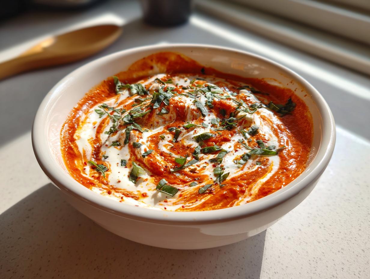 tomato pasta sauce with cream cheese - detail 3