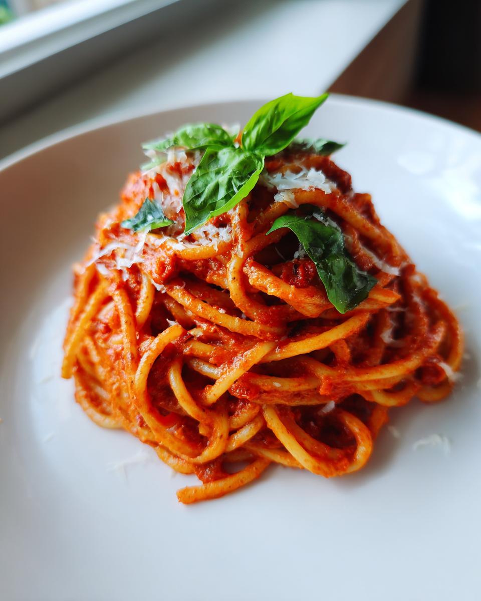 tomato ricotta pasta - detail 3