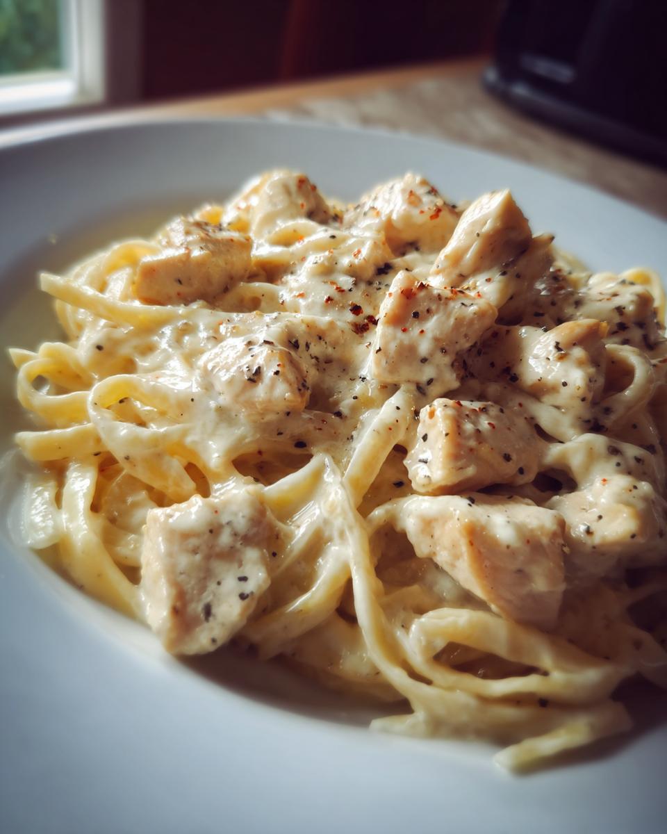 white cheddar chicken pasta - detail 2