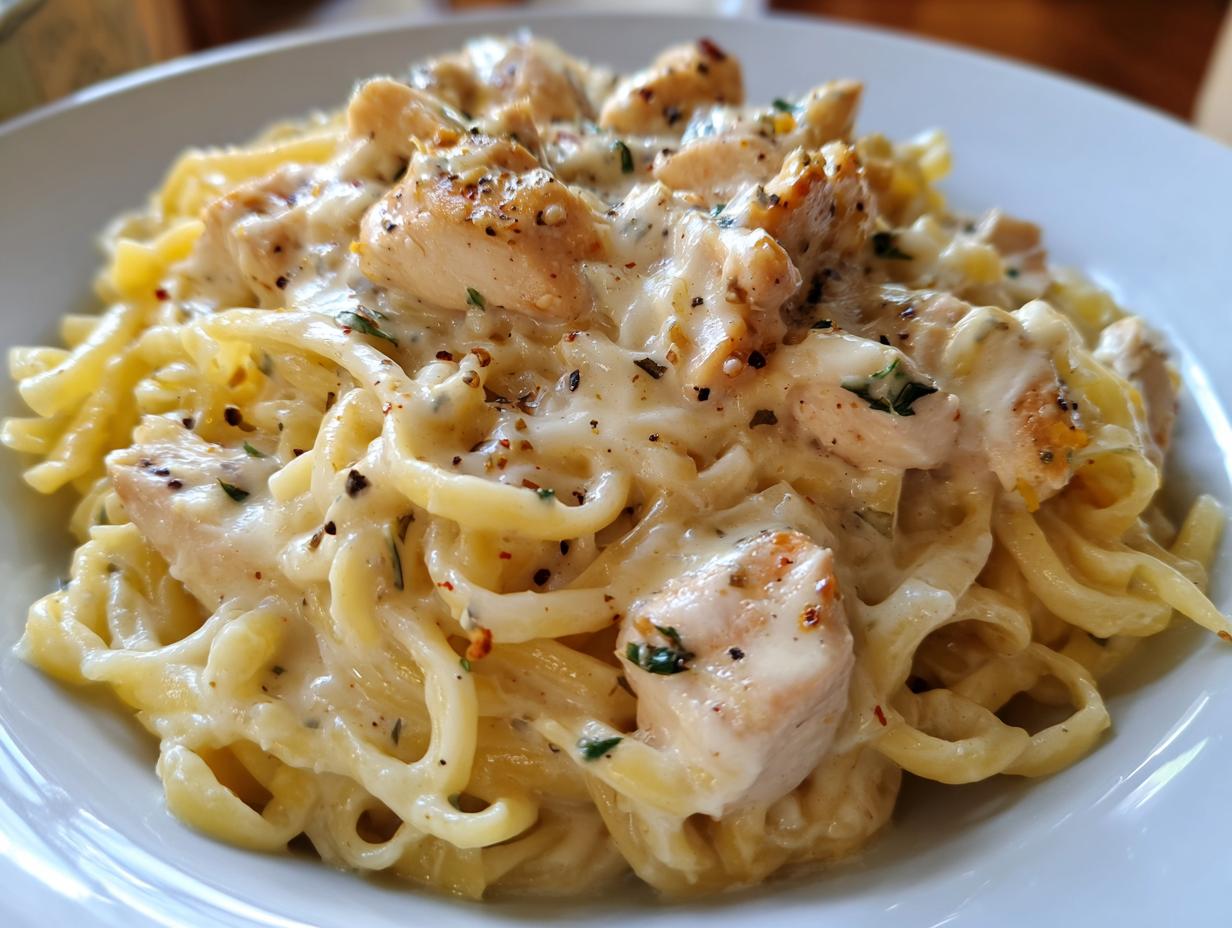 Creamy White Cheddar Chicken Pasta in 30 Minutes!